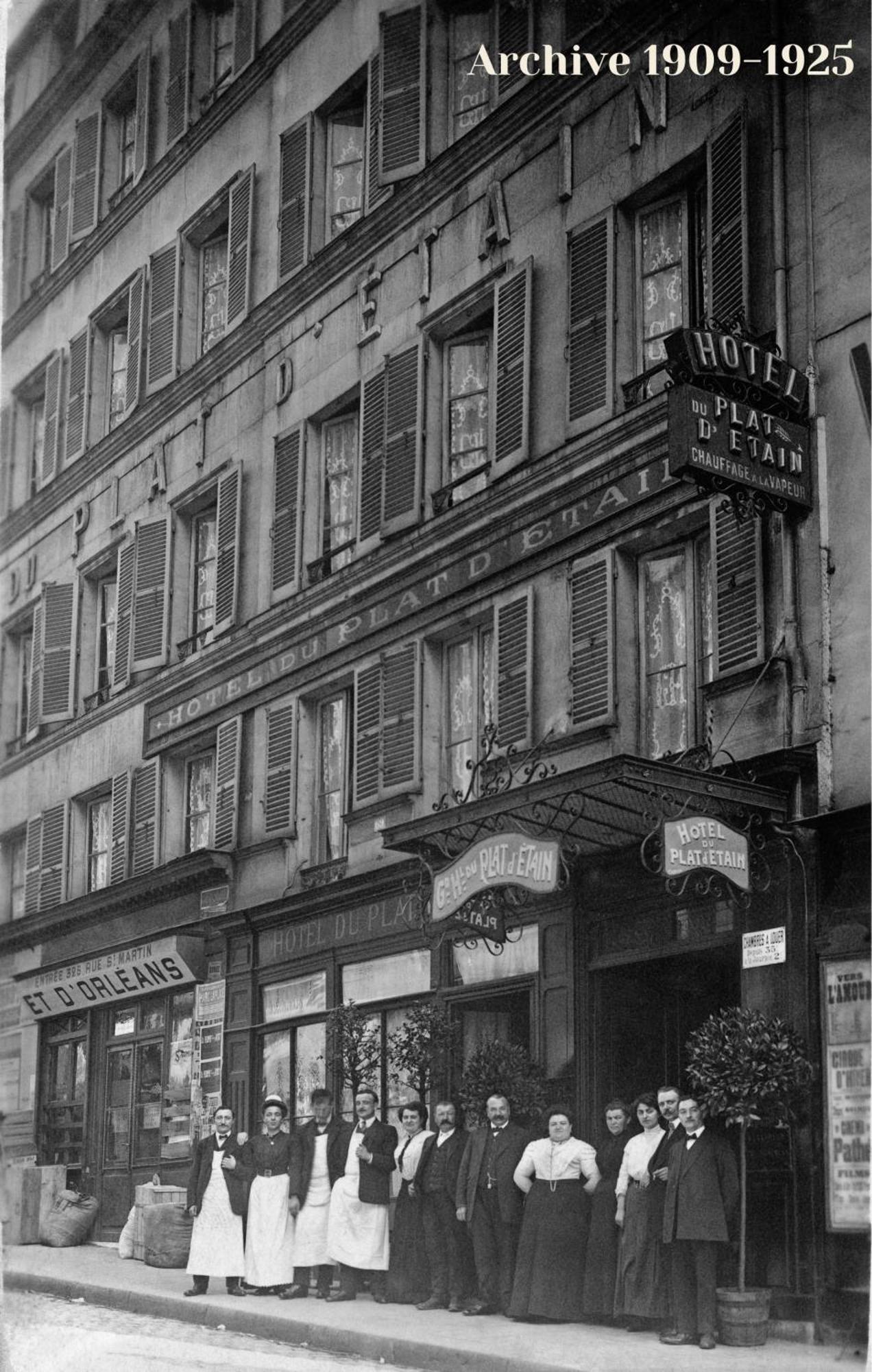 Hotel Du Plat D'Etain Paris Exterior photo