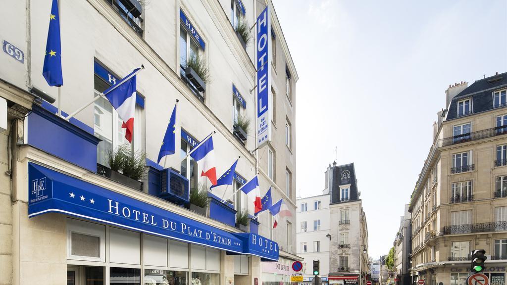 Hotel Du Plat D'Etain Paris Exterior photo